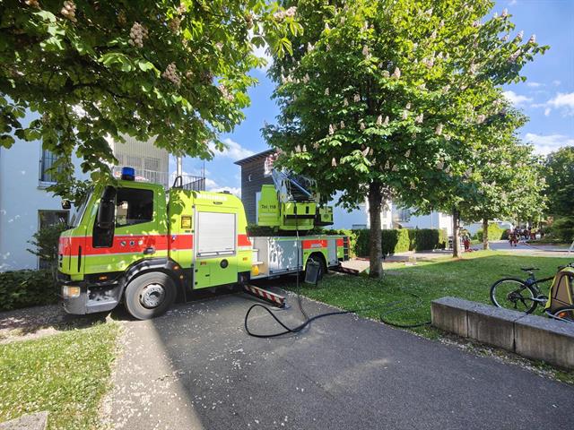 Brand Oberholzstrasse Effretikon